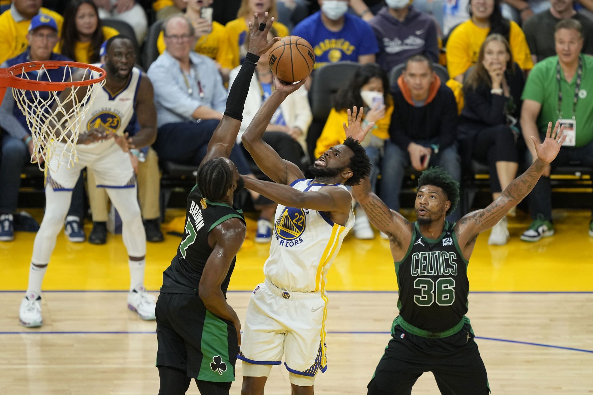 Action from the 2022 NBA Finals - Game Five